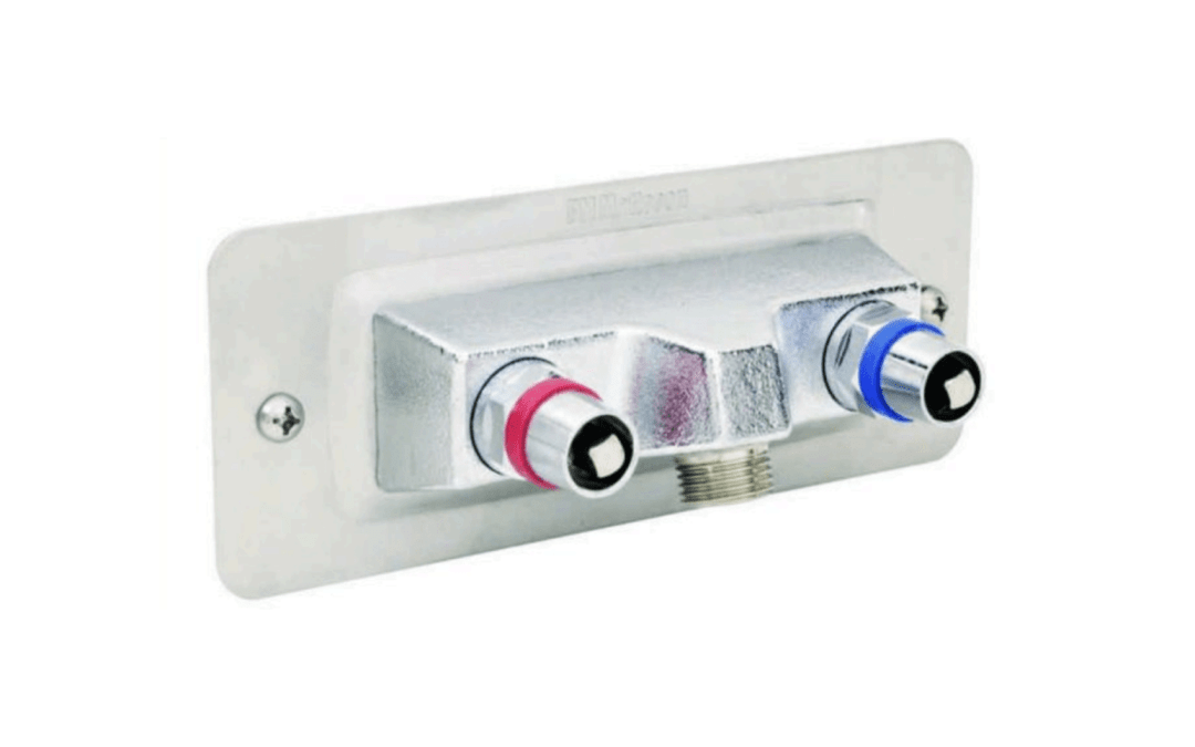 Vattenutkastarblandare för kall- och varmvatten, FMM